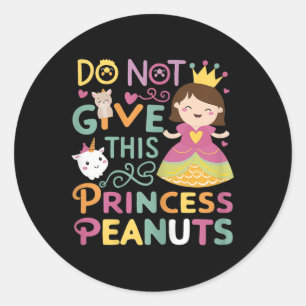 Adesivo Princesa Do Ensino Fundamental E Alergia De Amendo