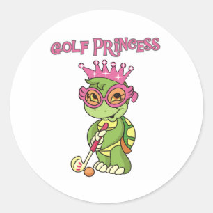 Adesivo Princesa do golfe