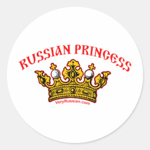 Adesivo Princesa do russo
