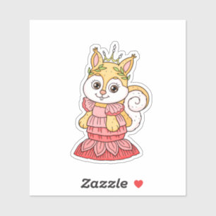 Adesivo Princesa Esquilo