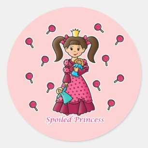 Adesivo Princesa estragada