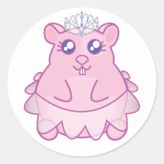 Adesivo Princesa Hamster Stickers