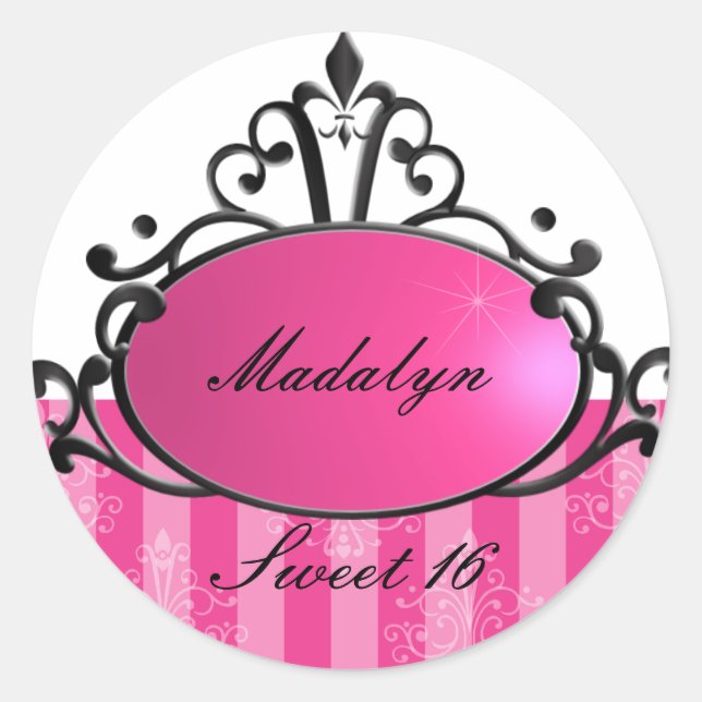 Adesivo Princesa Name Filigree (Frente)