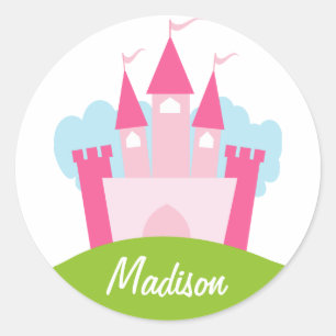 Adesivo Princesa personalizada Castelo