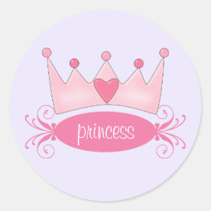 Adesivo Princesa Personalizada Tiara Stickers