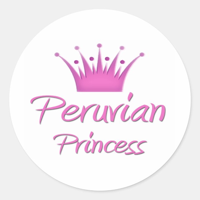 Adesivo Princesa Peruana (Frente)