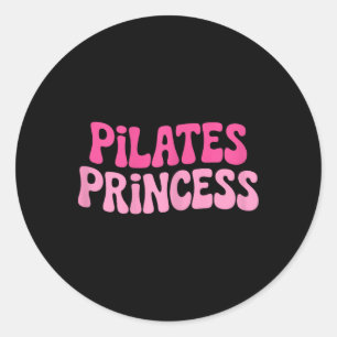 Adesivo Princesa Pilates Meditação Fitness Ioga