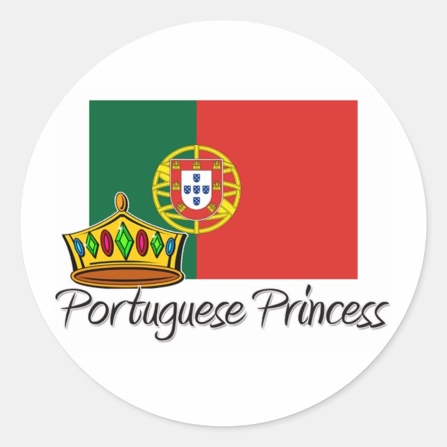 Adesivo Princesa Portuguesa (Frente)