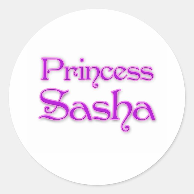 Adesivo Princesa Sasha (Frente)