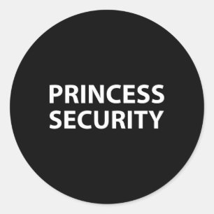 Adesivo Princesa Security Halloween Costume Men Matchi