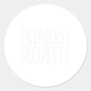 Adesivo Princesa Security Halloween Costume Men Matchi