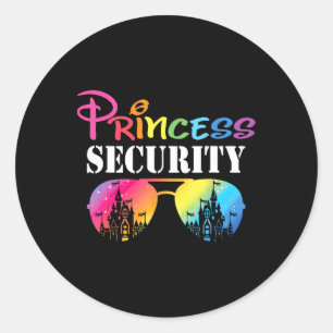 Adesivo Princesa Segurança Mãe Pai Aniversário da Família