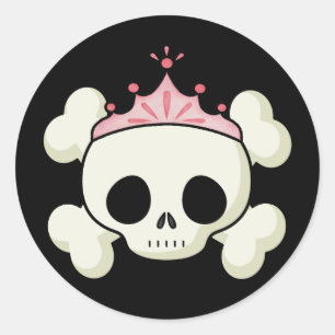Adesivo Princesa Skull