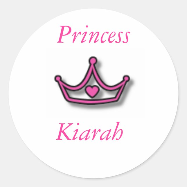 Adesivo Princesa Sticker (Frente)