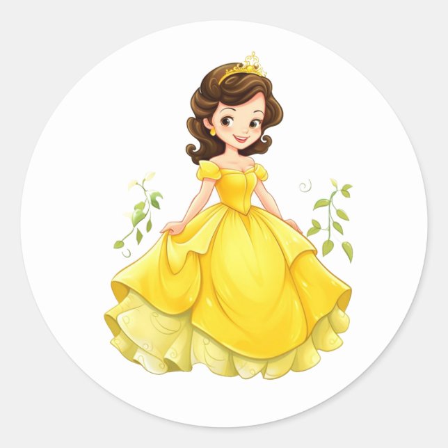 Adesivo Princesa Stickers (Frente)