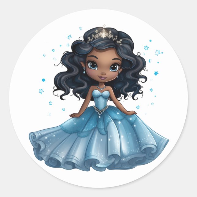 Adesivo Princesa Stickers (Frente)