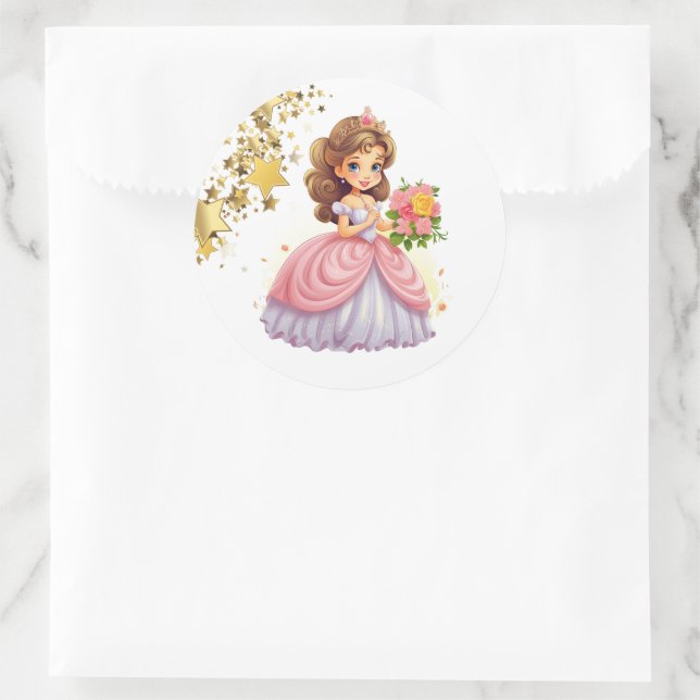 Adesivo Princesa Stickers (Bolsa)