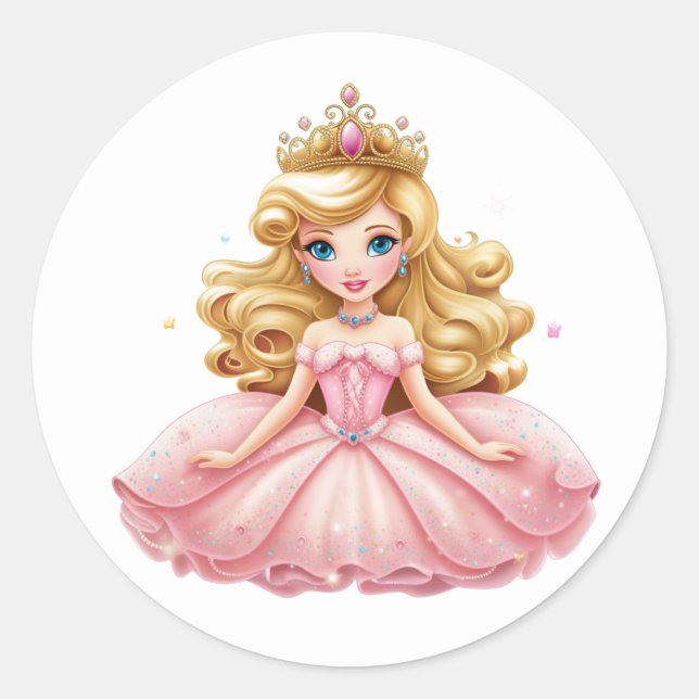 Adesivo Princesa Stickers (Frente)