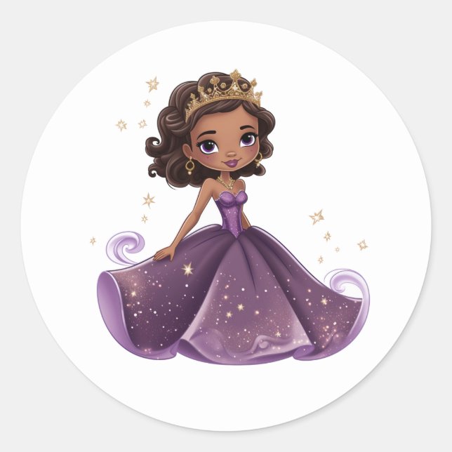 Adesivo Princesa Stickers (Frente)