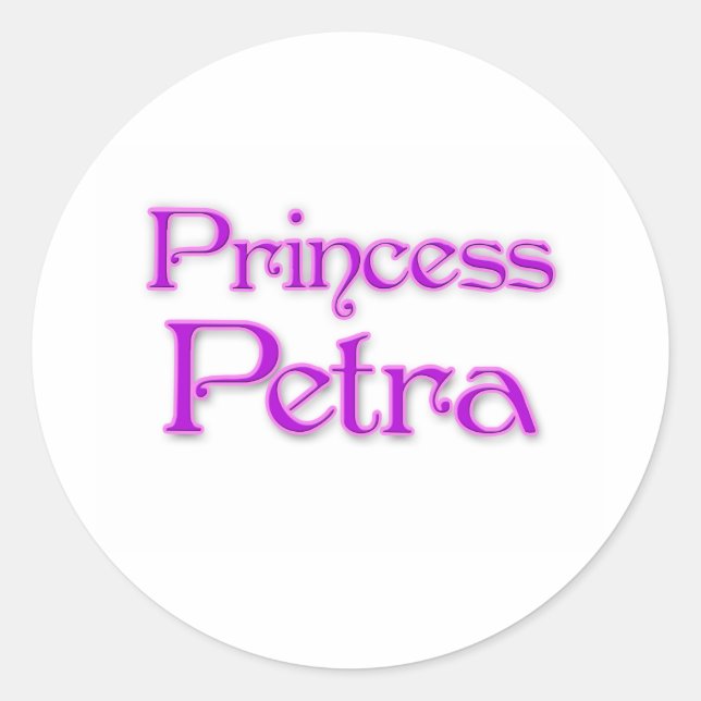 Adesivo Princess Petra (Frente)