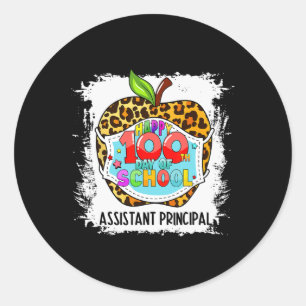 Adesivo Principal Life Happy 100º Dia da Máscara Escolar