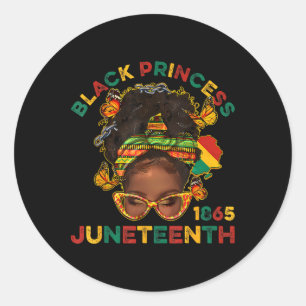 Adesivo Príncipes Pretos Juneteenth 1865 Mês da História M