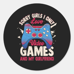 Adesivo Prioridades do Gamer – Video Games e Namorada