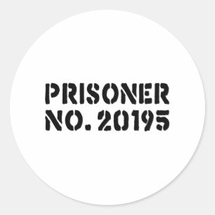 Adesivo Prisioneiro Nº 20195