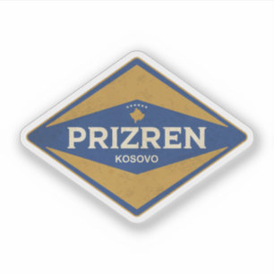 Adesivo Prizren Kosovo Vintage