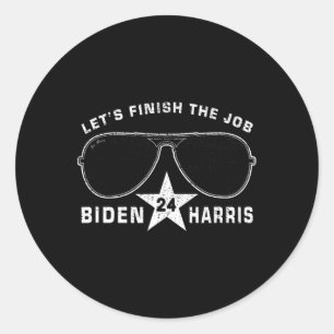 Adesivo Pro Biden Harris Presidente Democracy Campaign Vin