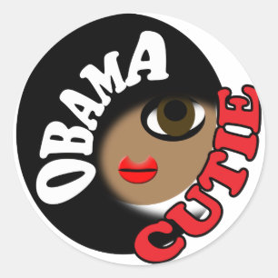 Adesivo Pro Obama