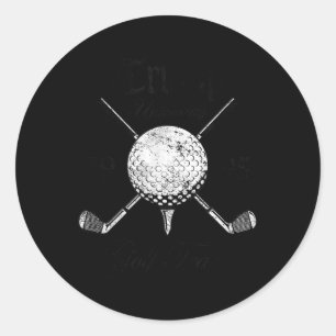 Adesivo Pro Trump Vintage University Golf Team Funny Gift