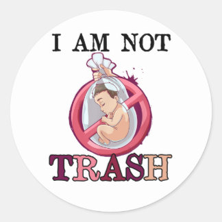 Adesivo Pró-vida Anti-Aborto Interrompe Vidas Não-Nascidas