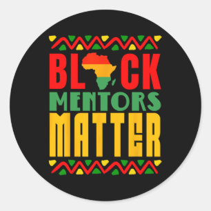Adesivo Problema com os mentores negros História negra Mês