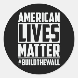 Adesivo Problema de vida #buildthewall Trump Usa 2020 Desi