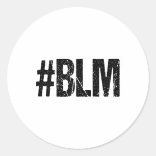 Adesivo Problema de Vida Negra do #blm - Retorno de Vintag