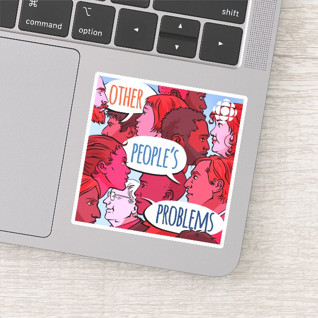 Adesivo Problemas com outras Pessoas da CBC (Detalhe)