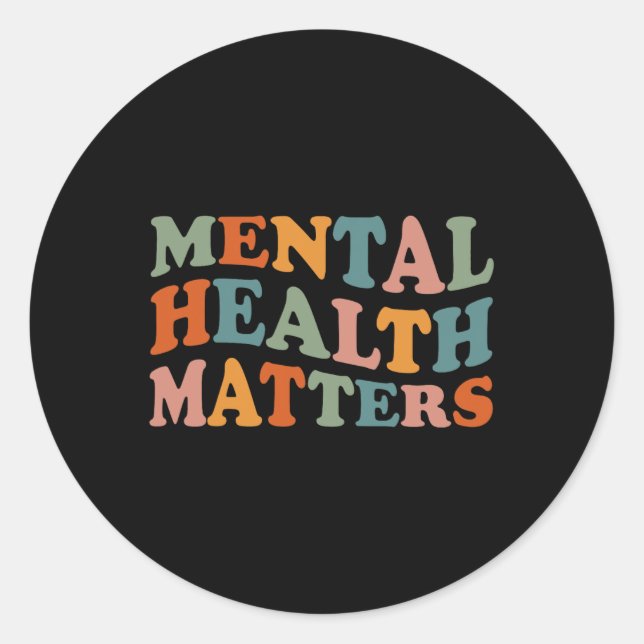 Adesivo Problemas de saúde Cérebro humano Sensibilização C (Frente)