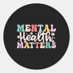 Adesivo Problemas De Saúde Mental Acabam Com O Estigma 1