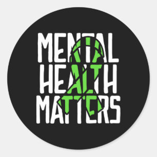 Adesivo Problemas De Saúde Mental Combatem Saúde Mental Es