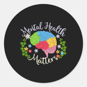 Adesivo Problemas De Saúde Mental Dando Doença Cerebral Hu