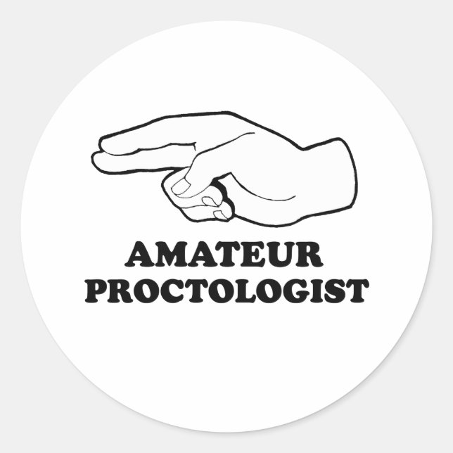 Adesivo Proctologista Amador (Frente)