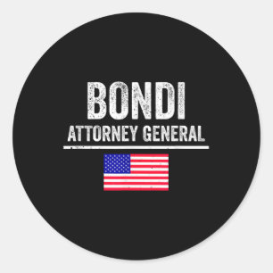 Adesivo Procurador-Geral Do Presidente Trump Pick Pam Bond