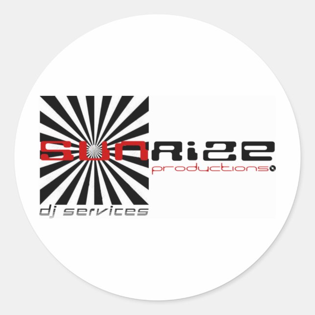 Adesivo produção de sunrize (Frente)