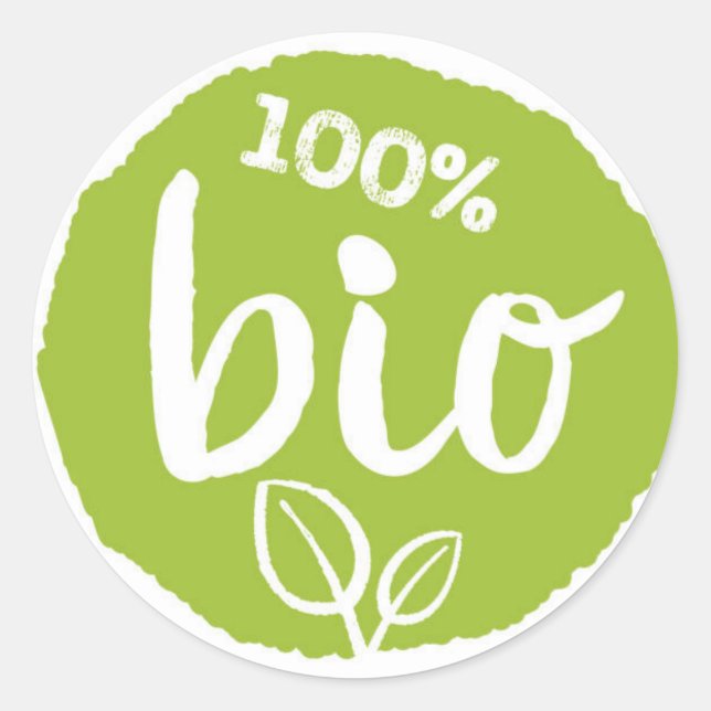 Adesivo Produto Bio (Frente)