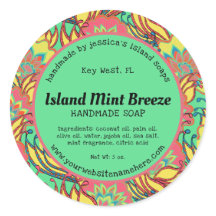 Produto de Padrão Floral Tropical de Key West Isla