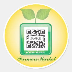 Adesivo Produto Fresco de Modelo de vinheta