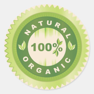 Adesivo Produto orgânico natural Goldenrod