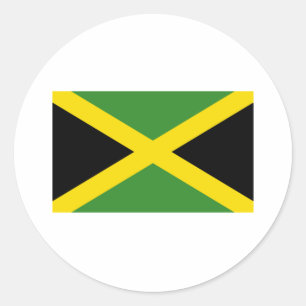 Adesivo Produtos de bandeira da Jamaica