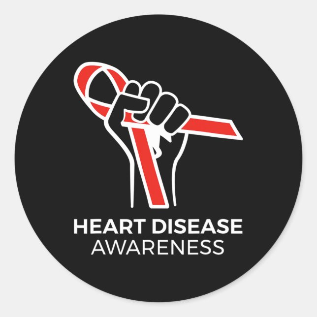 Adesivo Produtos De Fita &amp; Presentes Para Doença Cardí (Frente)